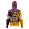 Brisbane Broncos Custom Hoodie - I Hate Being This Awesome But Brisbane Broncos Hoodie