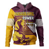 Brisbane Broncos Custom Hoodie - I Hate Being This Awesome But Brisbane Broncos Hoodie