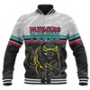 Penrith Panthers Custom Baseball Jacket - I Hate Being This Awesome But Penrith Panthers Baseball Jacket