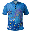 Australia Torres Strait Polo Shirt - Dhari And Turtle