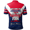 Sydney Roosters Custom Polo Shirt - I Hate Being This Awesome But Sydney Roosters Polo Shirt