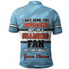 Cronulla-Sutherland Sharks Polo Shirt - I Hate Being This Awesome But Sharkies Polo Shirt