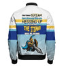 Gold Coast Titans Father's Day Bomber Jacket - Screaming Dad and Crazy Fan