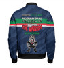 New Zealand Warriors Father's Day Bomber Jacket - Screaming Dad and Crazy Fan