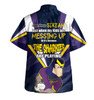 Melbourne Storm Father's Day Hawaiian Shirt - Screaming Dad and Crazy Fan