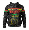 Penrith Panthers Father's Day Hoodie - Screaming Dad and Crazy Fan