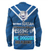 Canterbury-Bankstown Bulldogs Father's Day Long Sleeve Shirt - Screaming Dad and Crazy Fan