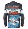 Cronulla-Sutherland Sharks Father's Day Long Sleeve Shirt - Screaming Dad and Crazy Fan