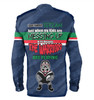 New Zealand Warriors Father's Day Long Sleeve Shirt - Screaming Dad and Crazy Fan