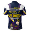 Melbourne Storm Father's Day Polo Shirt - Screaming Dad and Crazy Fan