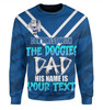 Canterbury-Bankstown Bulldogs Father's Day Sweatshirt - Screaming Dad and Crazy Fan