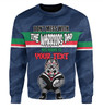 New Zealand Warriors Father's Day Sweatshirt - Screaming Dad and Crazy Fan