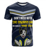 North Queensland Cowboys Father's Day T-Shirt - Screaming Dad and Crazy Fan