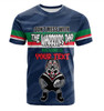 New Zealand Warriors Father's Day T-Shirt - Screaming Dad and Crazy Fan