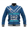 Canterbury-Bankstown Bulldogs Father's Day Baseball Jacket - Screaming Dad and Crazy Fan