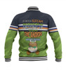 Canberra Raiders Father's Day Baseball Jacket - Screaming Dad and Crazy Fan