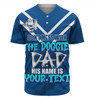 Canterbury-Bankstown Bulldogs Father's Day Baseball Shirt - Screaming Dad and Crazy Fan