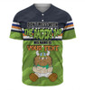 Canberra Raiders Father's Day Baseball Shirt - Screaming Dad and Crazy Fan
