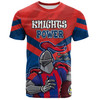 Newcastle Knights Custom T-shirt - I Hate Being This Awesome But Knights T-shirt