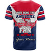 Sydney Roosters Custom T-Shirt - I Hate Being This Awesome But Sydney Roosters T-Shirt