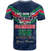 New Zealand Warriors Custom T-shirt - I Hate Being This Awesome But Warriors T-shirt