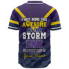 Melbourne Storm Custom Baseball Shirt - I Hate Being This Awesome But Melbourne Storm Baseball Shirt