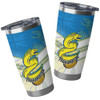 Parramatta Eels Tumbler - Parramatta Eels Mascot With Australia Flag