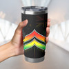 Penrith Panthers Tumbler - Panthers Mascot With Australia Flag