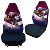Sydney's Northern Beaches Car Seat Cover - Sea Eagles Macost With Australia Flag