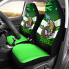 Canberra City Car Seat Cover - Raiders Mascot With Australia Flag