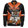Wests Tigers Custom Bomber Jacket - I Hate Being This Awesome But Wests Tigers Bomber Jacket