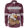 Manly Warringah Sea Eagles Long Sleeve Shirt - I Hate Being This Awesome But Eagles Long Sleeve Shirt