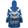 Canterbury-Bankstown Bulldogs Custom Snug Hoodie - I Hate Being This Awesome But Bulldogs Snug Hoodie