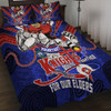 Newcastle Knights Naidoc Week Custom Quilt Bed Set - Newcastle Knights Naidoc Week For Our Elders Knights Bound Together Quilt Bed Set