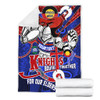 Newcastle Knights Naidoc Week Custom Blanket - Newcastle Knights Naidoc Week For Our Elders Knights Bound Together Blanket
