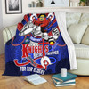 Newcastle Knights Naidoc Week Custom Blanket - Newcastle Knights Naidoc Week For Our Elders Knights Bound Together Blanket