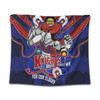 Newcastle Knights Naidoc Week Custom Tapestry - Newcastle Knights Naidoc Week For Our Elders Knights Bound Together Tapestry
