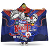 Newcastle Knights Naidoc Week Custom Hooded Blanket - Newcastle Knights Naidoc Week For Our Elders Knights Bound Together Hooded Blanket
