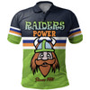 Canberra Raiders Custom Polo Shirt- Canberra Raiders Supporter Polo Shirt