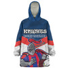 Newcastle Knights Custom Snug Hoodie - Knights Supporter Snug Hoodie