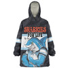 Cronulla-Sutherland Sharks Snug Hoodie - Sharkies Supporter Snug Hoodie