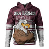 Manly Warringah Sea Eagles Hoodie- Manly Warringah Sea Eagles Supporter Hoodie