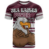 Manly Warringah Sea Eagles T-Shirt- Manly Warringah Sea Eagles Supporter T-Shirt
