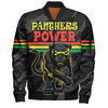 Penrith Panthers Custom Bomber Jacket - Panther Supporter Bomber Jacket