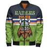 Canberra Raiders Custom Bomber Jacket - Canberra Raiders Supporter Bomber Jacket