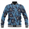 Cockroach Custom Baseball Jacket - Tropical Patterns NSW Baseball Jacket