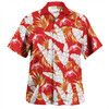 Redcliffe Dolphins Custom Hawaiian Shirt - Tropical Patterns Redcliffe Dolphins Hawaiian Shirt