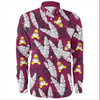 Manly Warringah Sea Eagles Long Sleeve Shirt - Tropical Patterns Eagles Long Sleeve Shirt