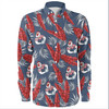 Sydney Roosters Custom Long Sleeve Shirt - Tropical Patterns Sydney Roosters Long Sleeve Shirt