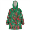 South Sydney Rabbitohs Snug Hoodie - Tropical Patterns Bunnies Snug Hoodie